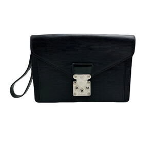 Louis Vuitton Shoulder Bag Epi Dragonne Noir Black